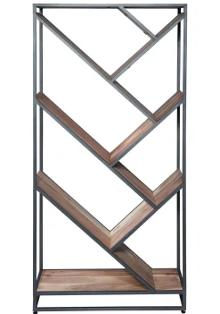 Vendita di libreria in ferro emetallo industrial design. Stile moderno, outlet etnico in offerta.