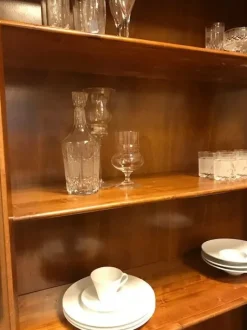 Vetrinetta Cristalliera stile classico Cristalliera di Artigianale in offerta