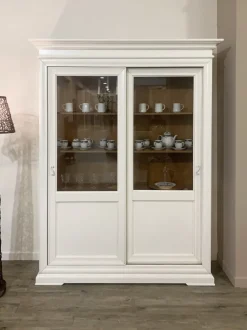 Vetrinetta Db004588 Dialma brown in laccato opaco a prezzo scontato