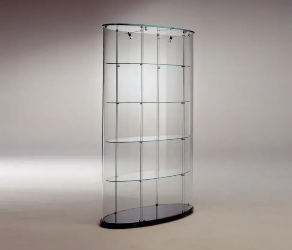 Vetrinetta Ellipse Reflex in stile design con forte sconto