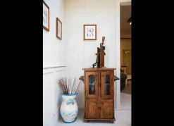 Vetrinetta La cantina Artigianale in legno a prezzo Outlet