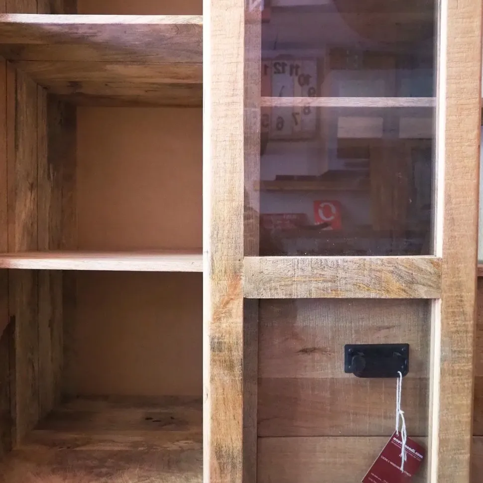 Vetrinetta Mobile vetrina scorrevole jupiter di Outlet etnico in Offerta Outlet