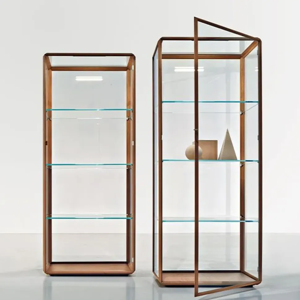 Vetrinetta modello 45°/vetrina in stile design di Molteni & c a PREZZI OUTLET