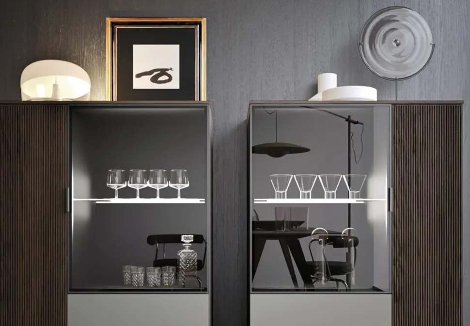 Vetrinetta Tetris Mobilgam in stile design a prezzi outlet