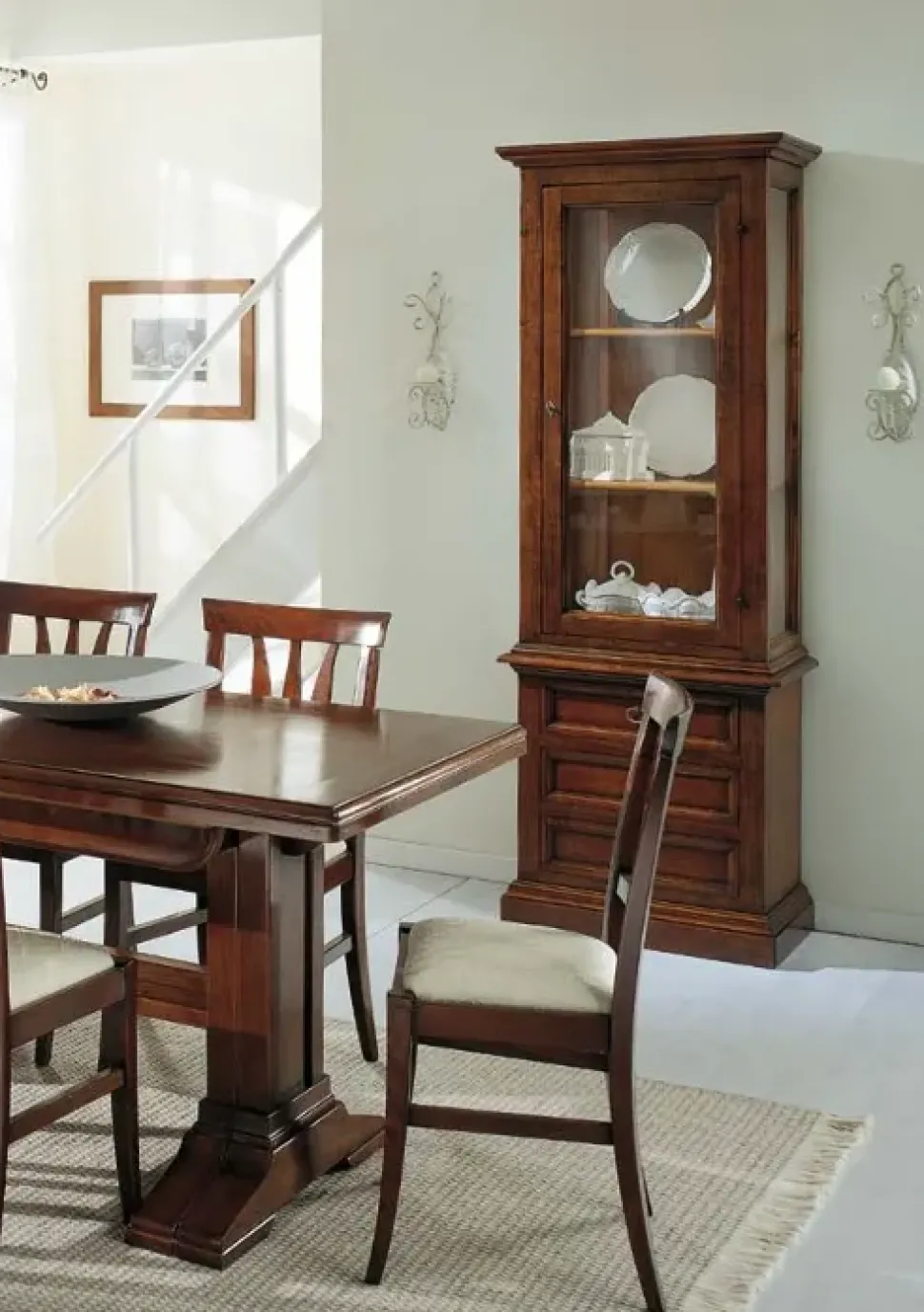 Vetrinetta Vetrina f207 stile classico Vetrina f207 di Falegnameria italiana scontata