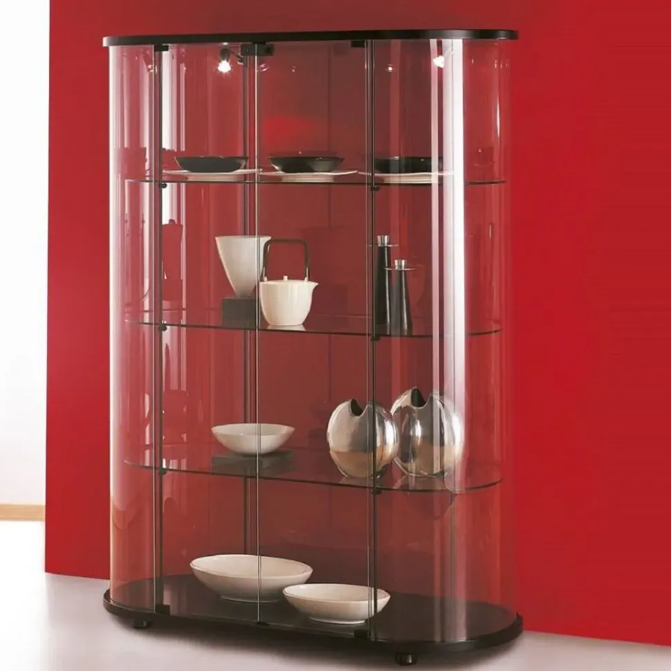 Vetrinetta Vetrina mod. camilla in vetro curvato-promo sconto del 40% stile moderno Vetrina mod. camilla in vetro curvato-promo sconto del 40% di Artigianale in Offerta Outlet