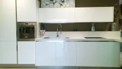 Viva Spagnol cucine: cucina bianca design lineare a 9400€!